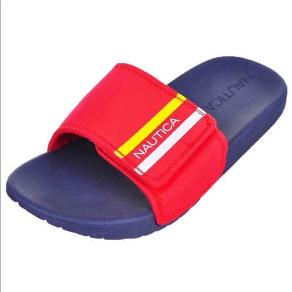 NWT Nautica Cecil Youth Slip-on Sandals, Sz 1 - Picture 1 of 6